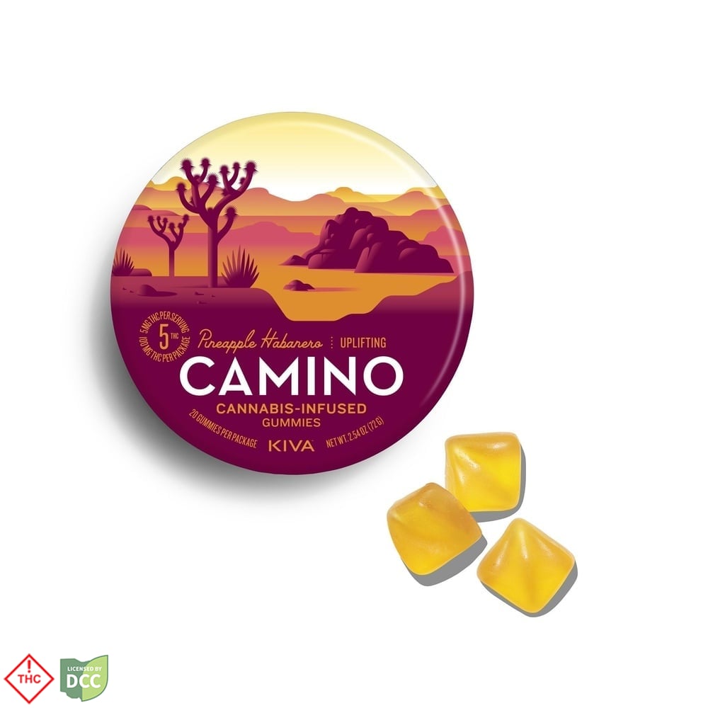 KIVA Camino - Pineapple Habanero Gummies - 20ct - 100mg