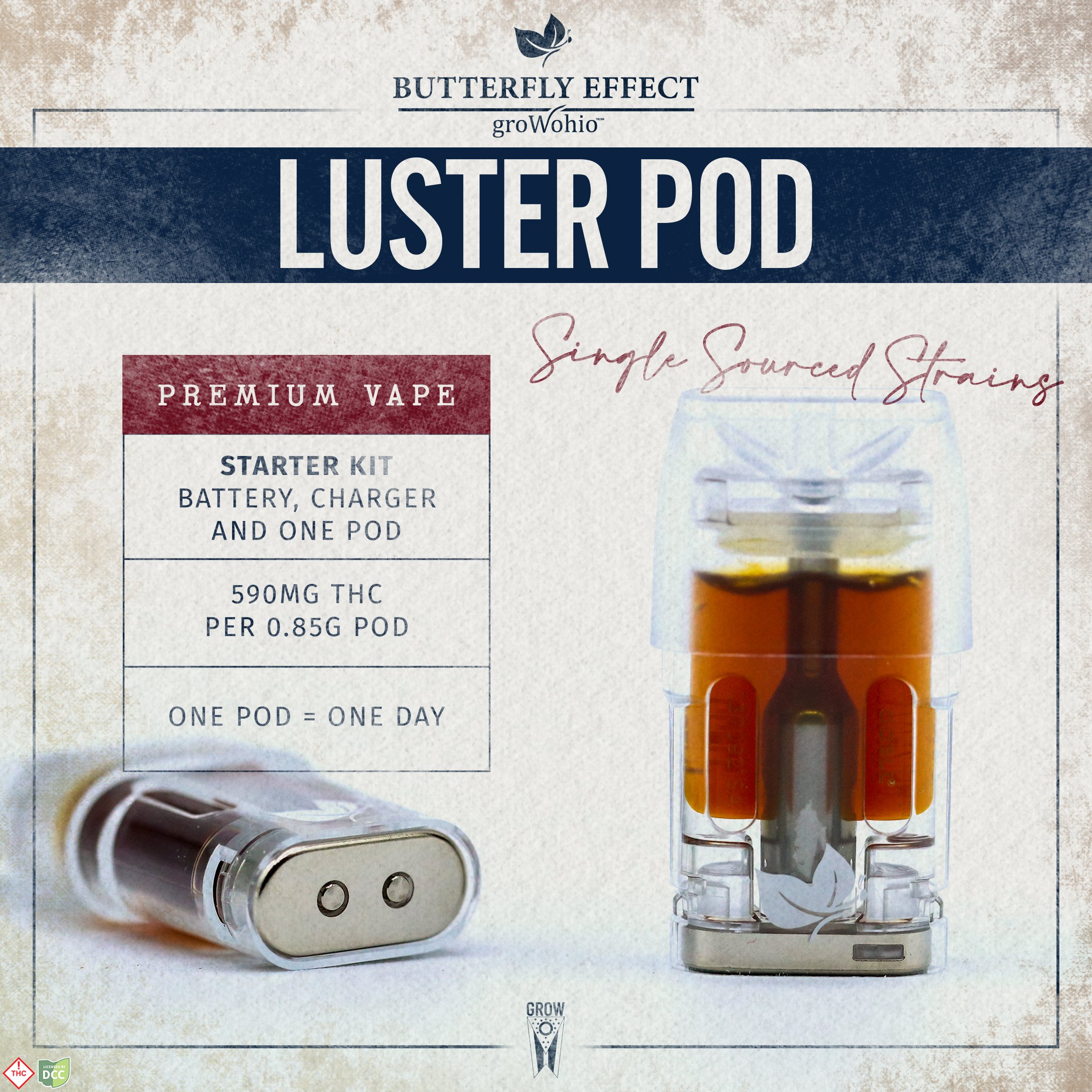 Butterfly Effect  Inferno   Luster Pod