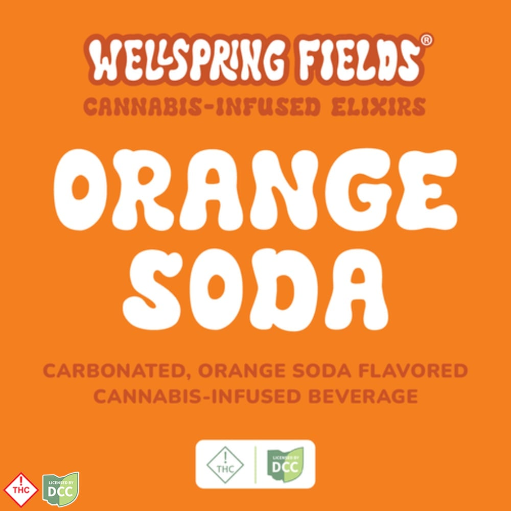 Wellspring Fields - Orange Soda Elixir - 55mg