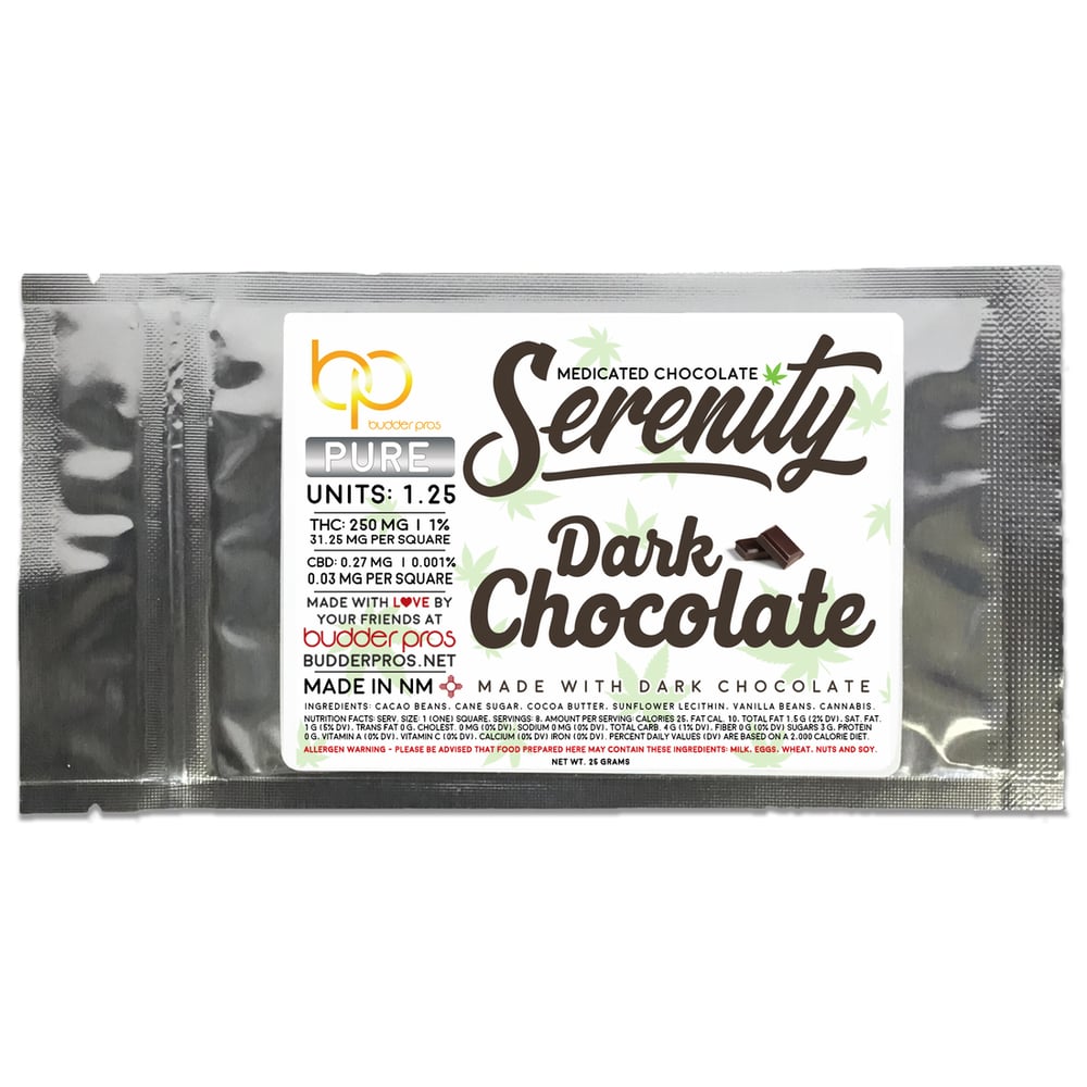 Dark Chocolate (160mg) by Budder Pros