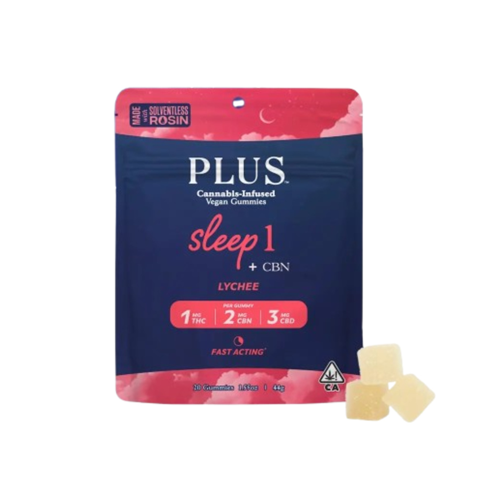 Lychee Sleep 1:2:3 Gummies [Solventless Rosin 20pk]