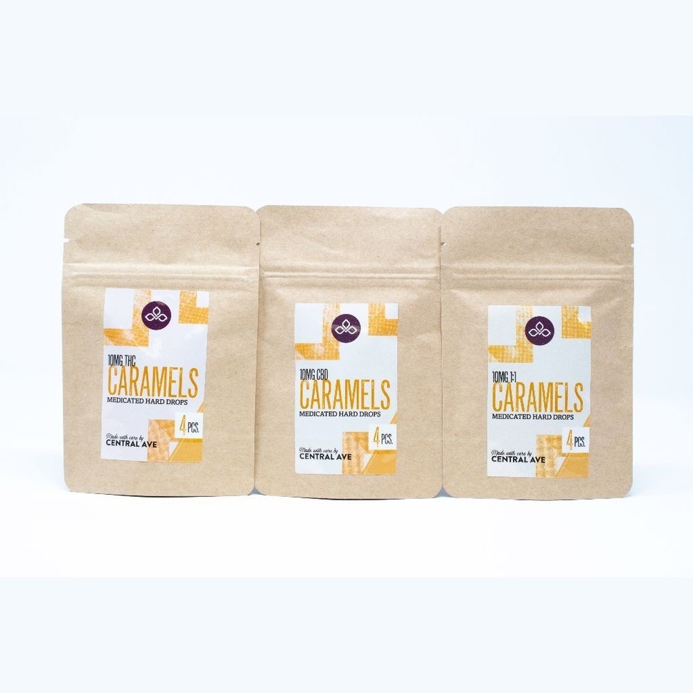 Caramel 10:1 CBD:THC (40mg) by Central Ave Compassion Center