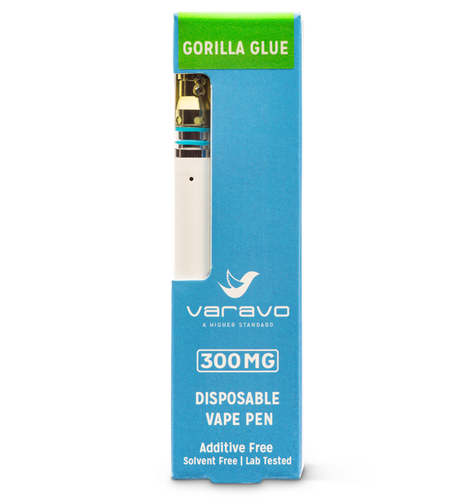 Gorilla Glue [300mg] Varavo Disposable Vape Pen Jane