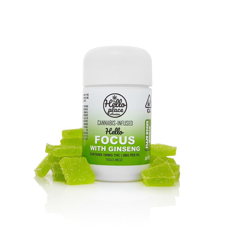 Focus [20pk] (100mg) by The Hello Place
