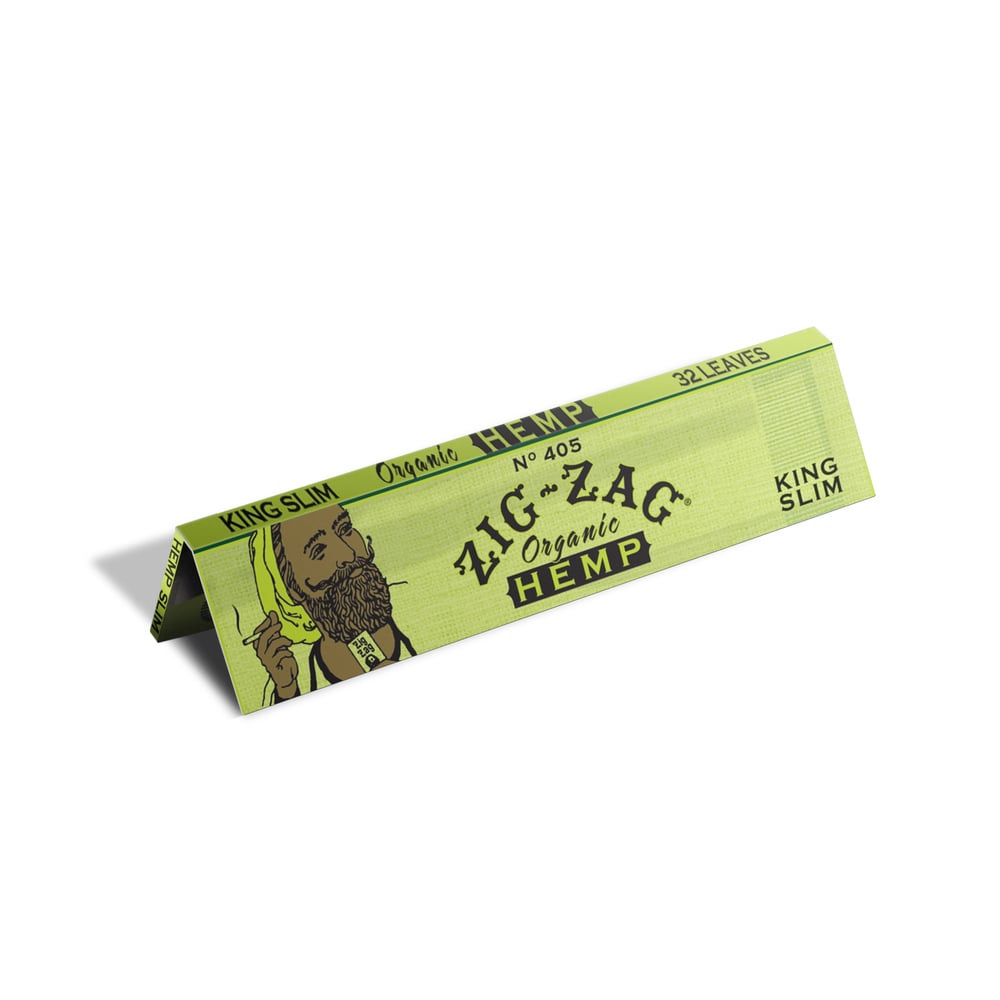 Organic Hemp Rolling Papers - King Slim [32pk] (108mm)