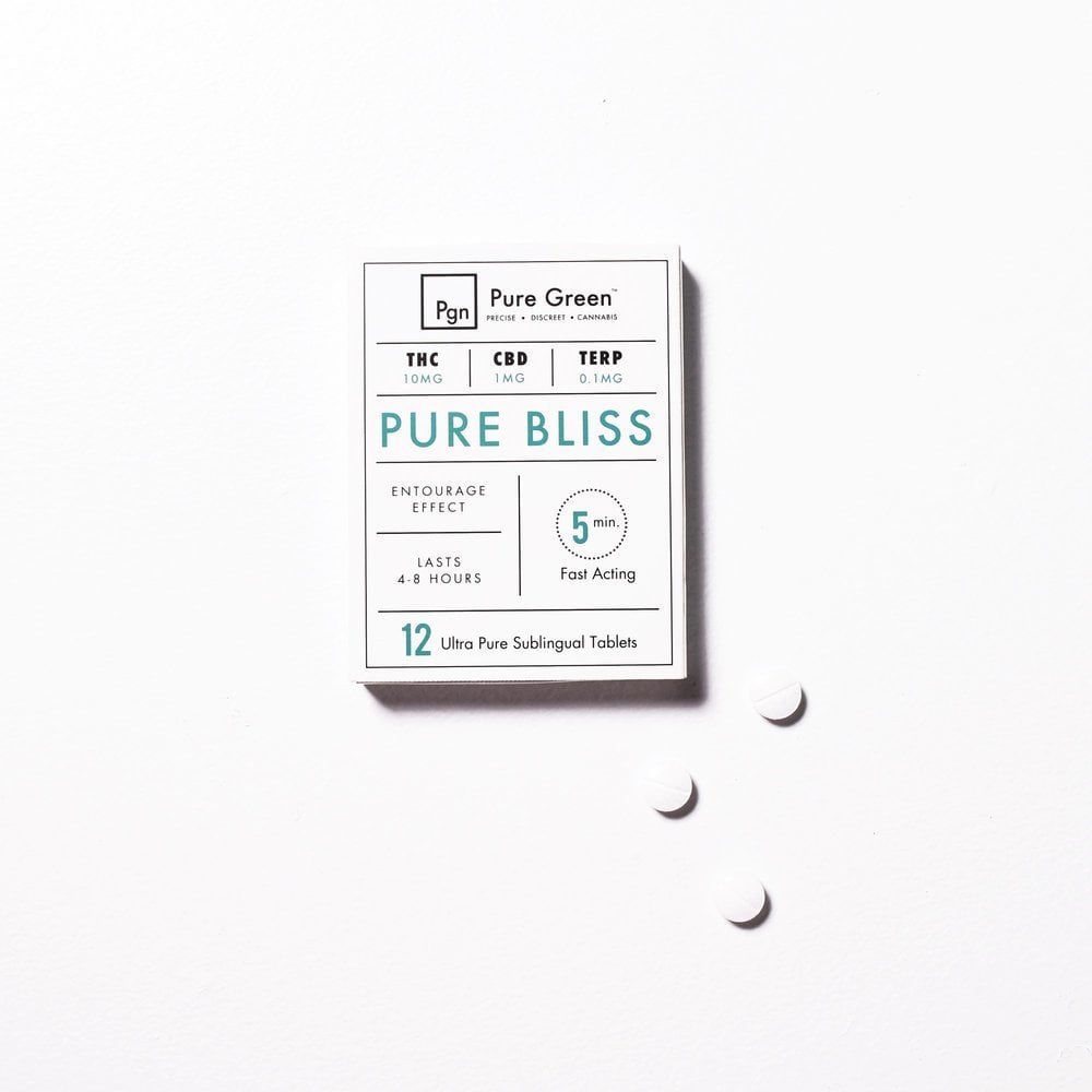 Bliss [12pk] (1mg CBD/10mg THC) by Pure Green