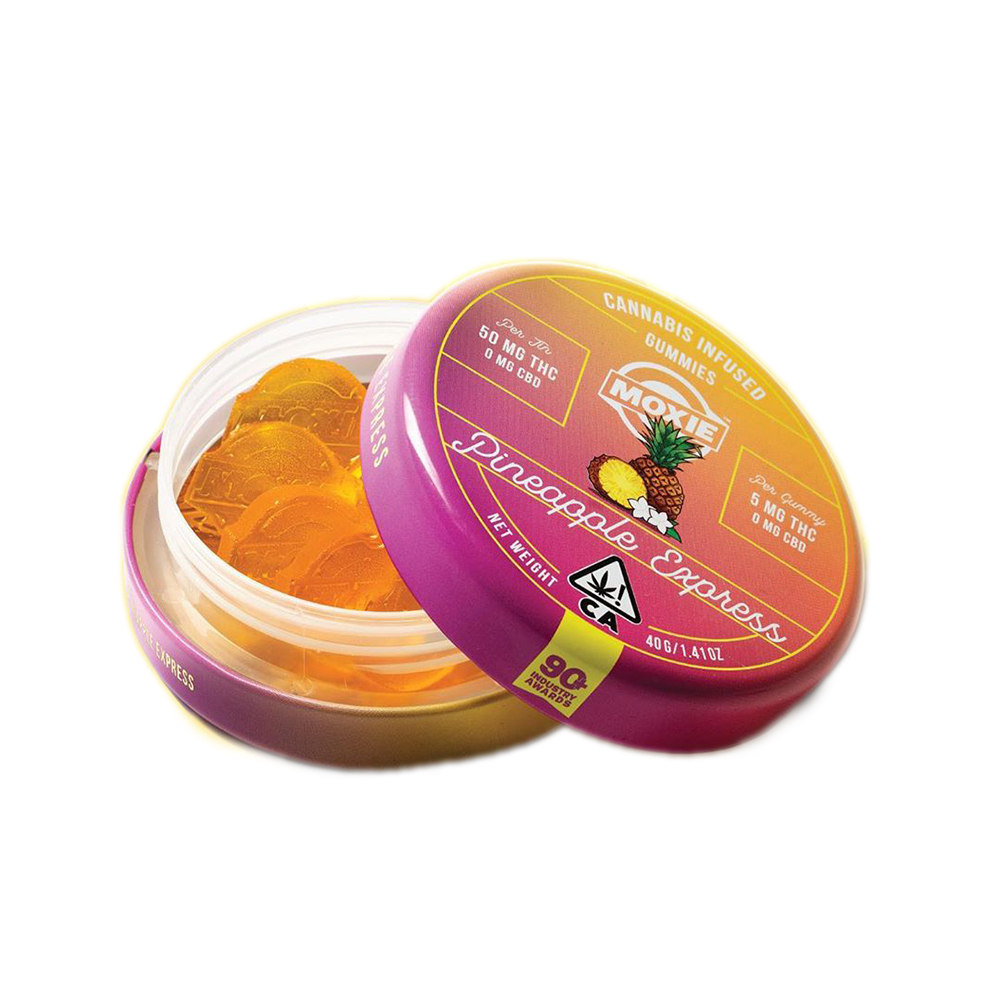 Pineapple Express (50mg) Moxie Gummies Jane