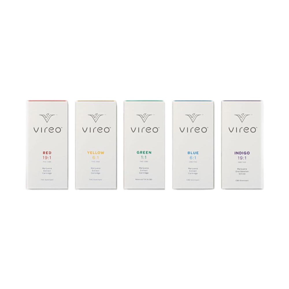 19:1 Vireo Red Full-Spectrum Distillate Vaporizer Cartridge [300mg] by Vireo