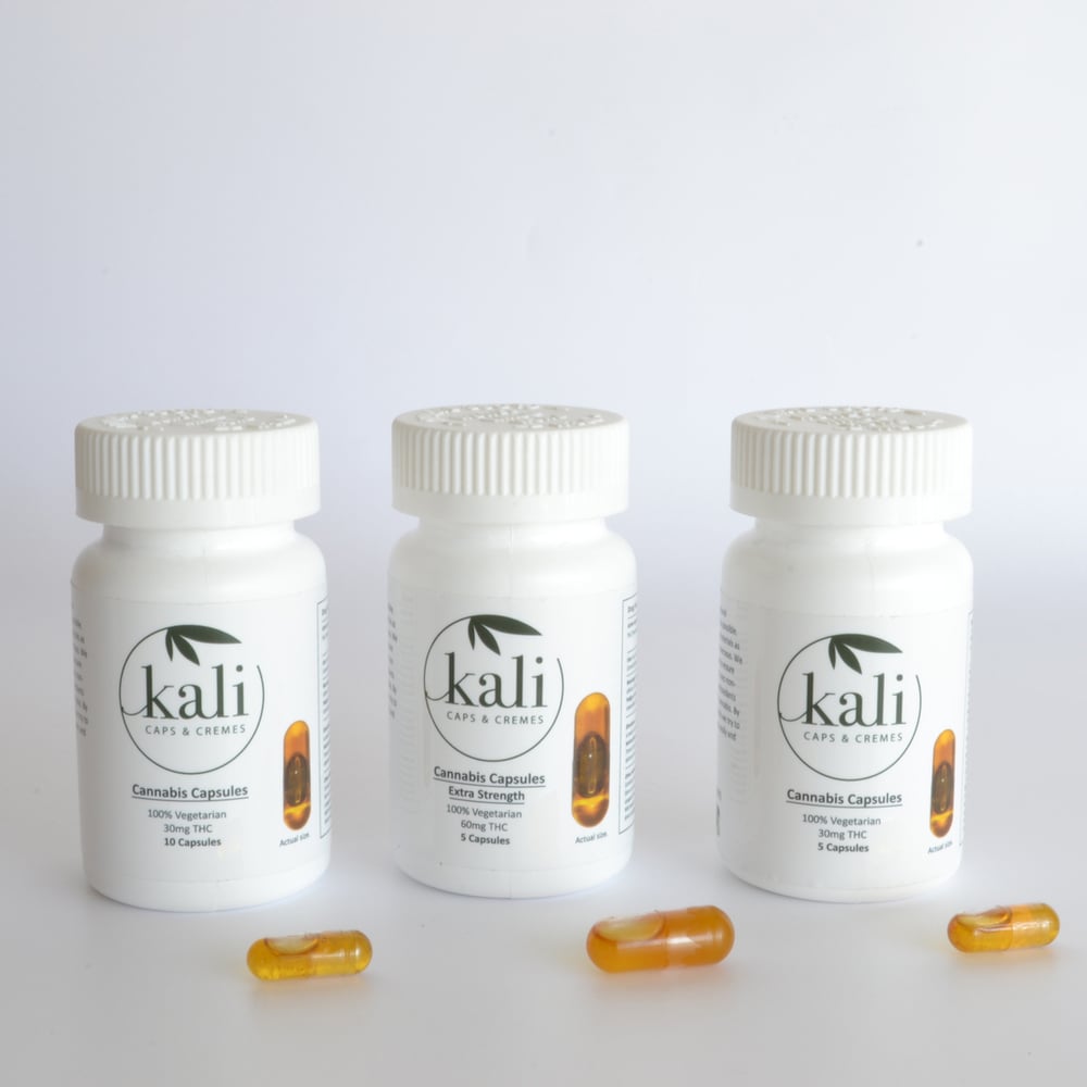 1:4 CBD:THC [5pk] (30mg each) by Kali Caps