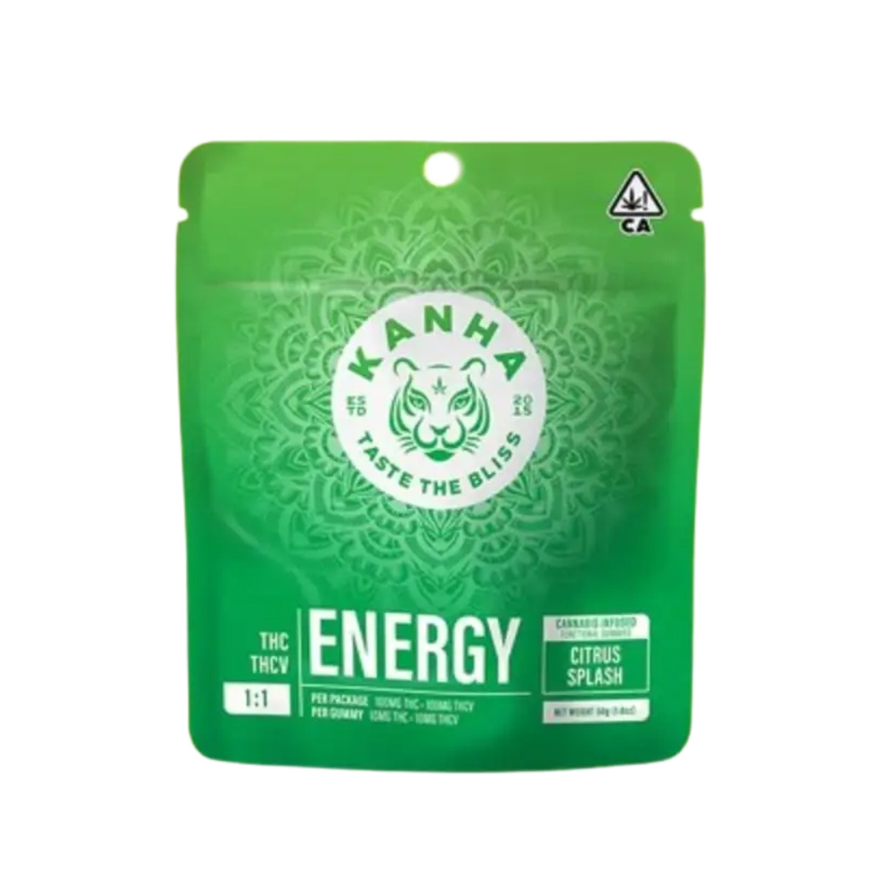 FX 1:1 ENERGY Citrus Splash [10pk] (100mg THC/100mg THCV)