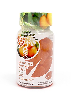 Orange + Vitamin C [30pk] (300mg CBD) by Creating Better Days