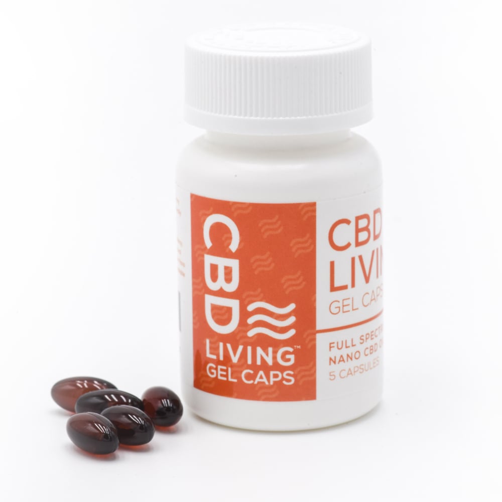 Gel Capsules (3000mg CBD) by CBD Living