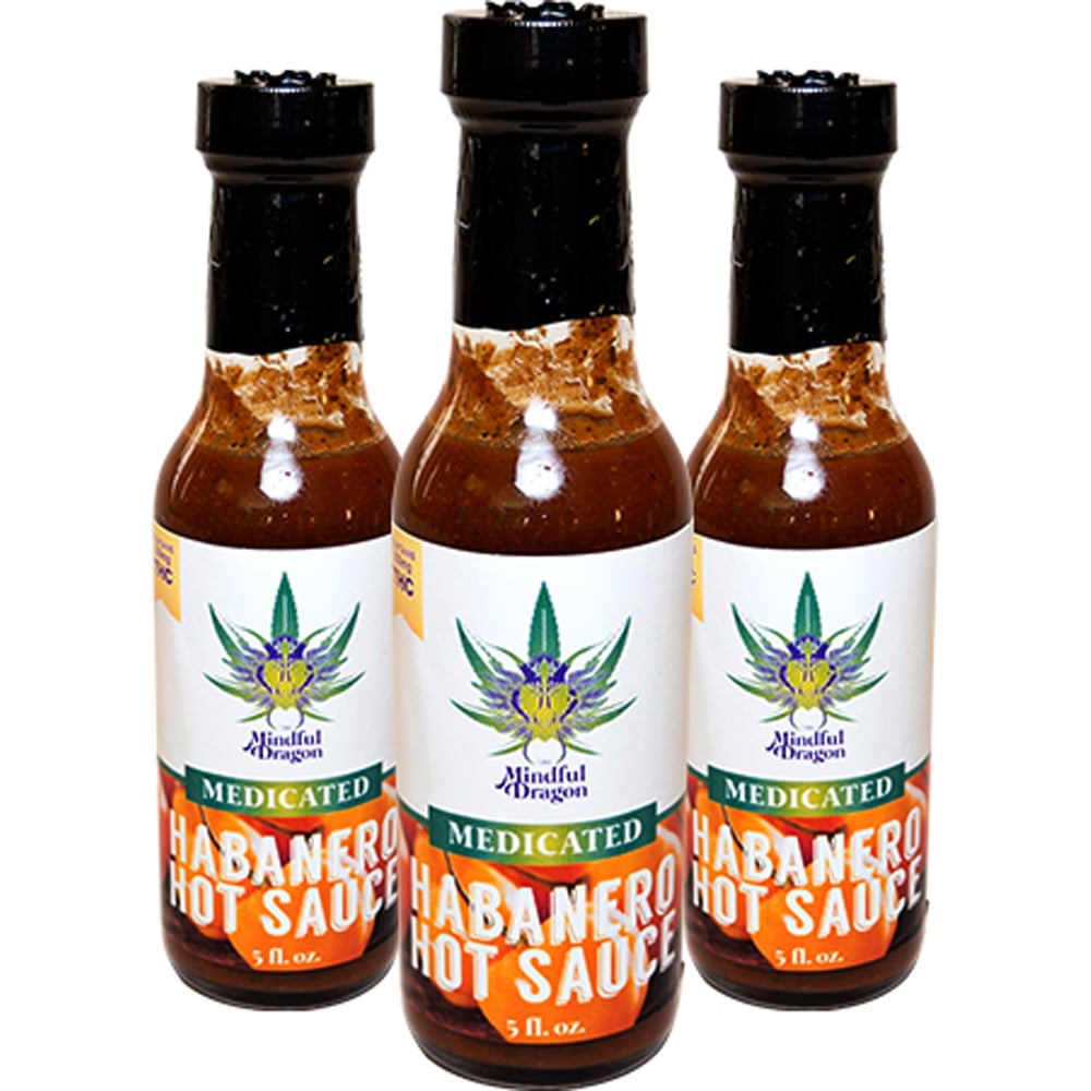 Habanero Hot Sauce [5oz] (250mg) by Mindful Dragon