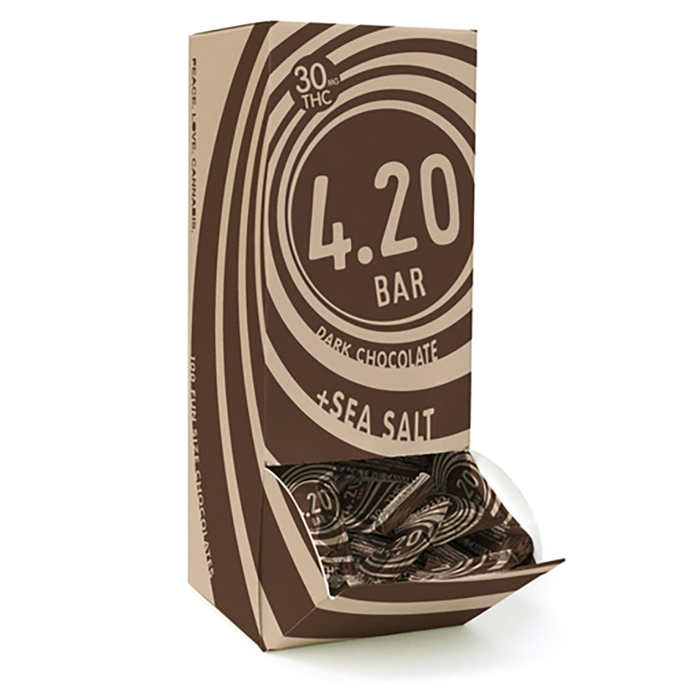 Dark Chocolate + Sea Salt (30mg) by 4.20 Bar