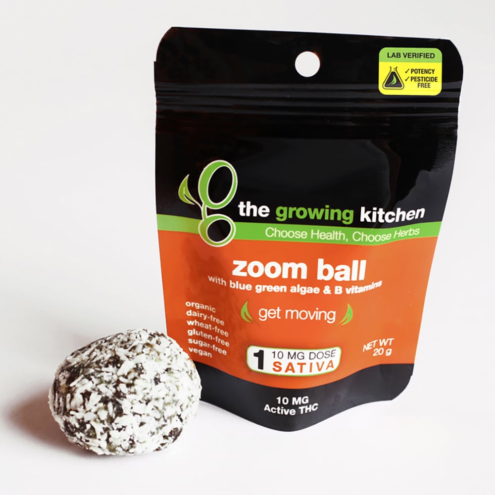 Zoom Ball - Sativa (10mg) by The Growing Kitchen
