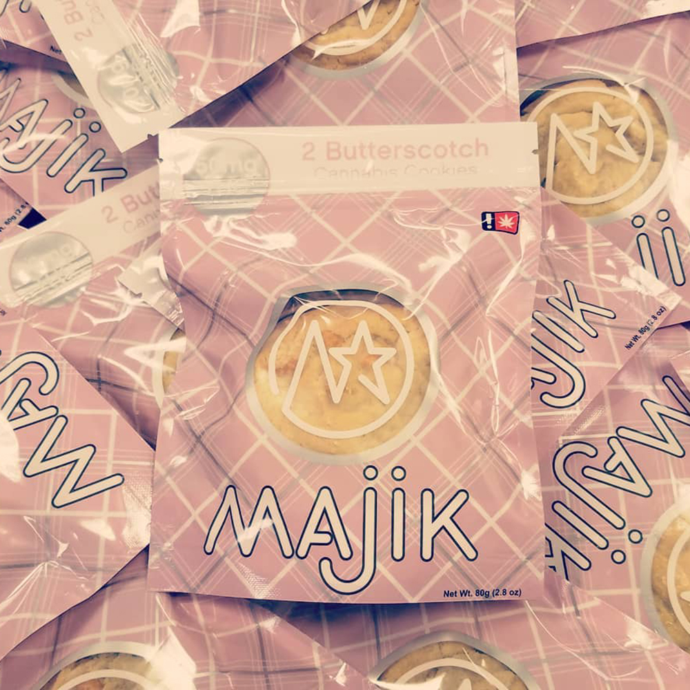 Vanilla Shortbread (100mg) by Majik Edibles