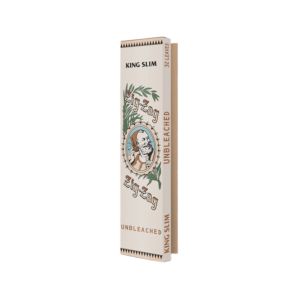 Unbleached Ultra Thin Rolling Papers - King Slim (108mm)