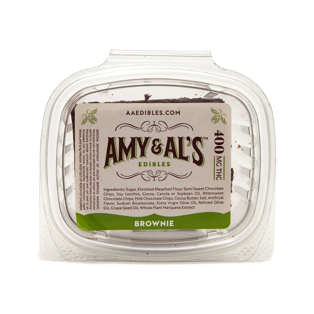 Dark Chocolate Brownie (400mg) by Amy and Al's
