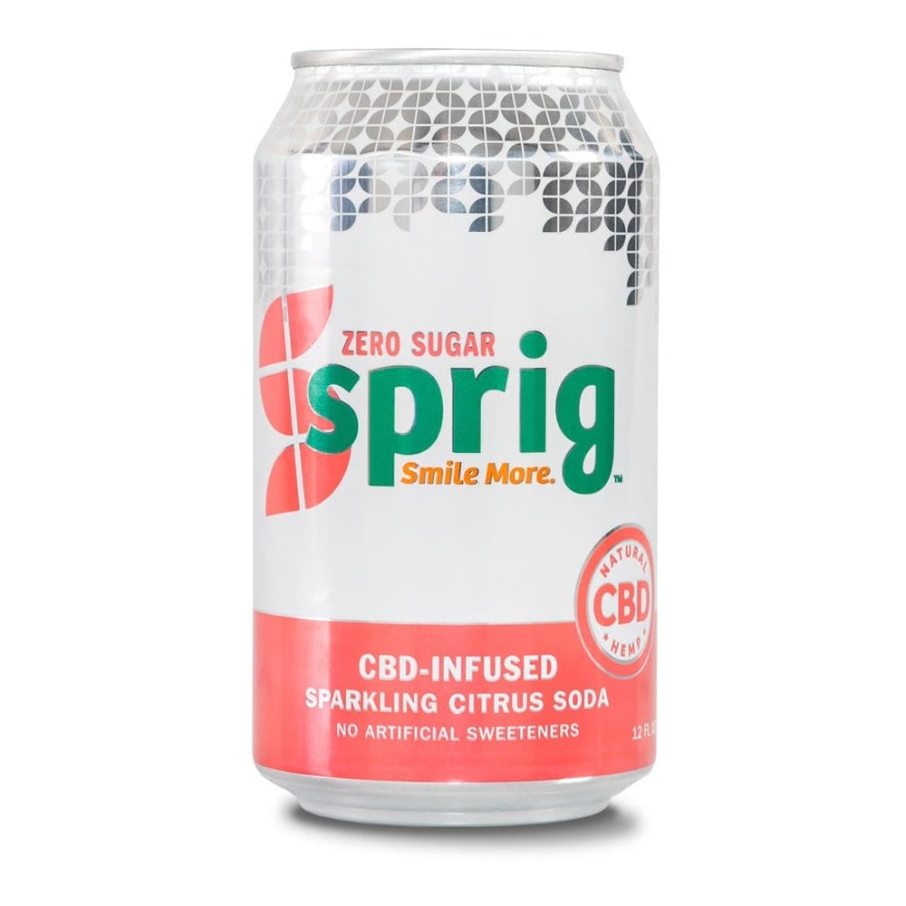 CBD Zero Sugar Citrus by Sprig