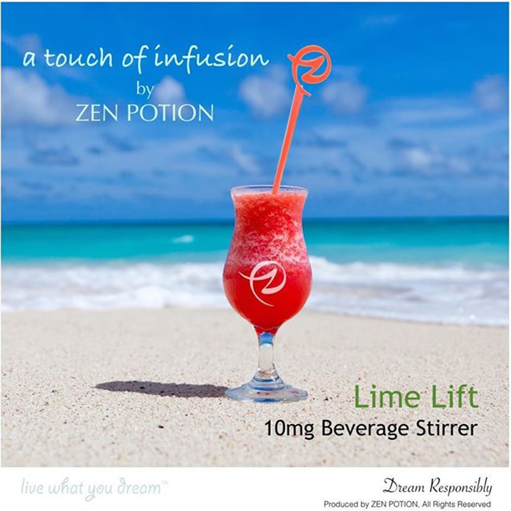 Magic Wand Lime Lift (10mg) by Zen Potion