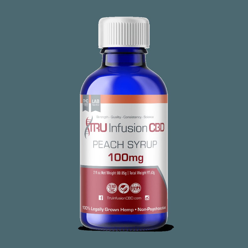 Peach - Sativa (100mg) by TRU Infusion