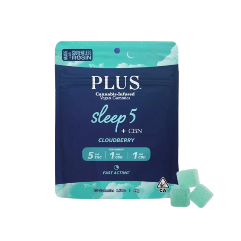 Cloudberry Sleep 5:1:1 Gummies [Solventless Rosin 20pk]