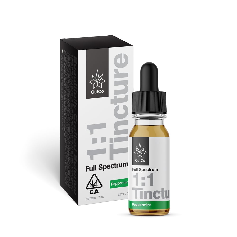 1:1 Peppermint [17ml] (340mg CBD/340mg THC) by OutCo