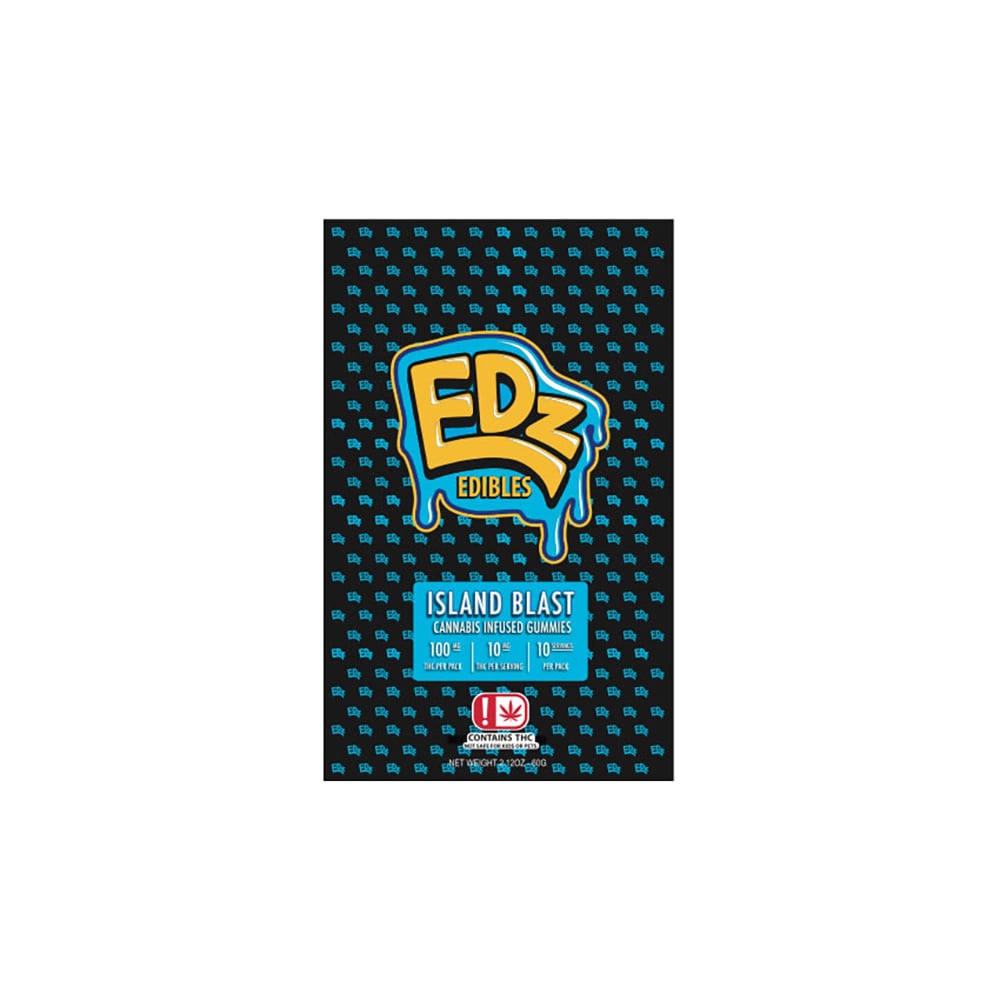 Island Blast [10pk] (250mg) by Edz Edibles