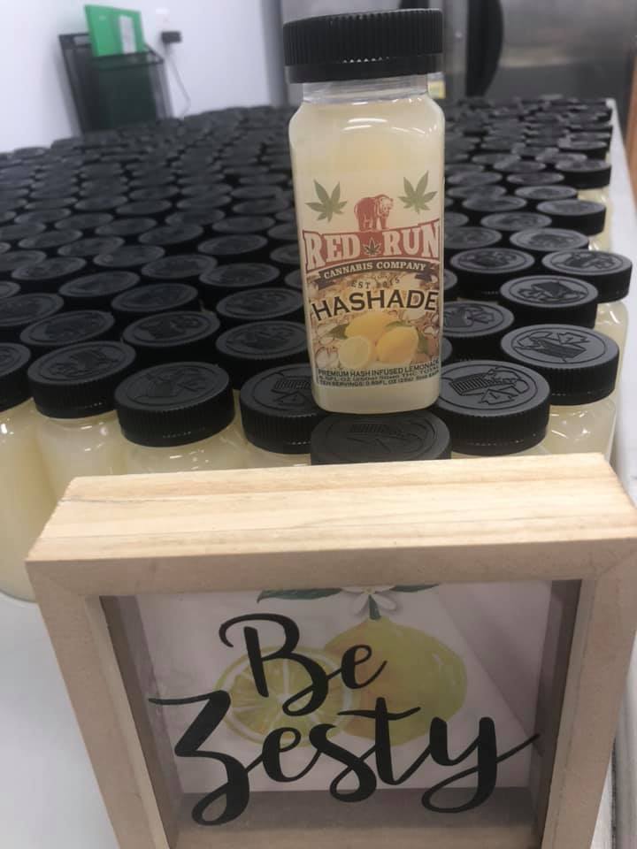 Lemon Hashade (50mg) by Red Run Cannabis Company