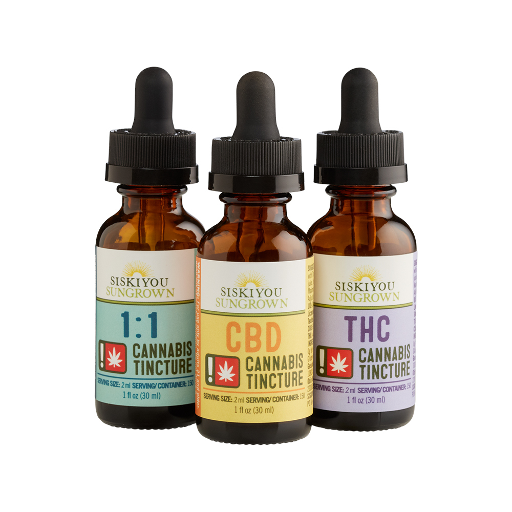 1:1 Peppermint [1oz] (350mg CBD/350mg THC) by Siskiyou Sungrown