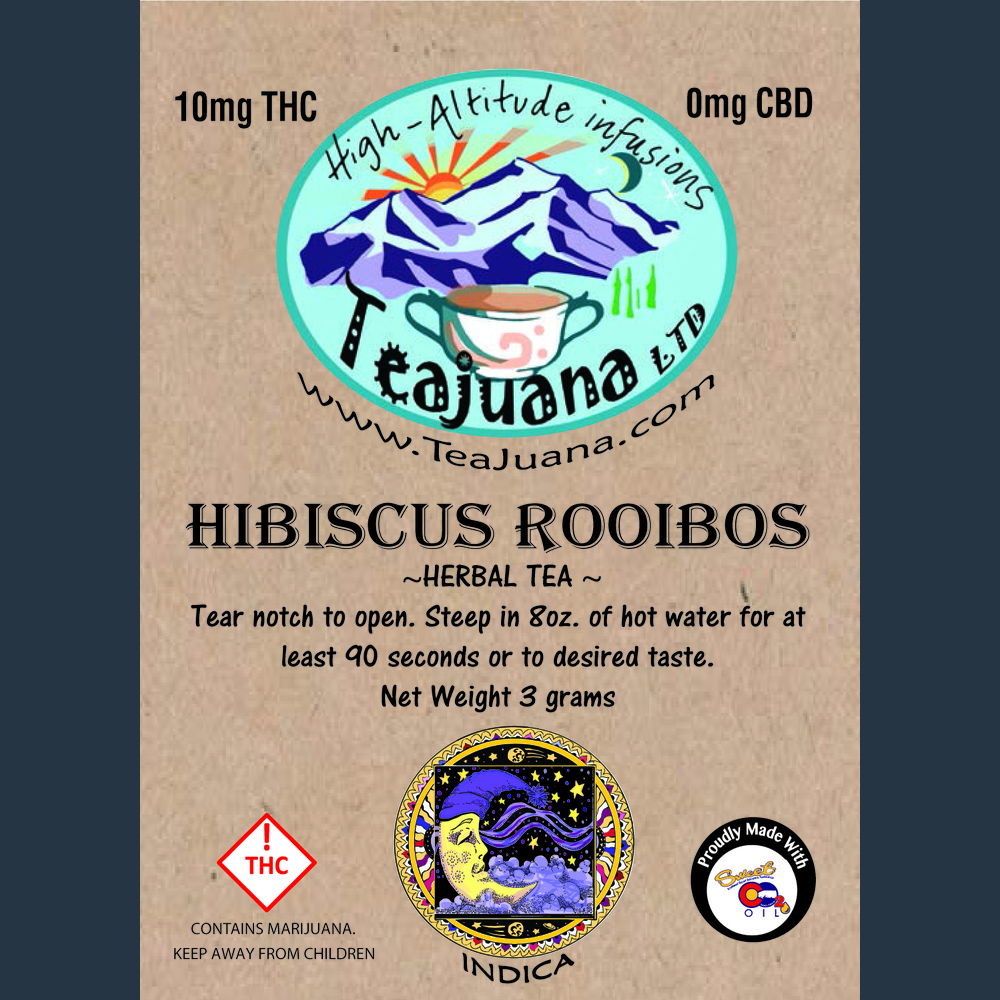 Hibiscus Rooibos (100mg) by Teajuana