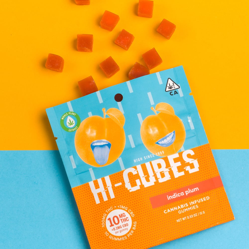 Indica Plum [10pk] (100mg) by Hi-Cubes