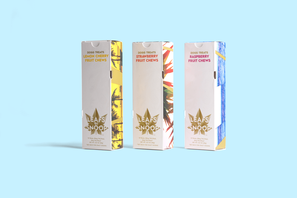 Raspberry [10pk] (100mg) by Leafs By Snoop