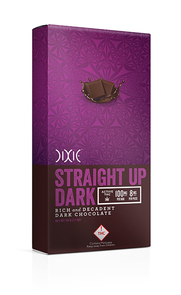 Straight Up Dark [10pk] (100mg) by Dixie