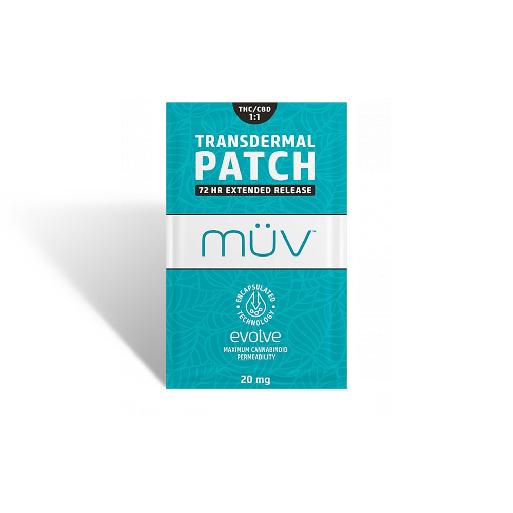 1:1 72-Hour Patch (10mg CBD/10mg THC) by MÜV