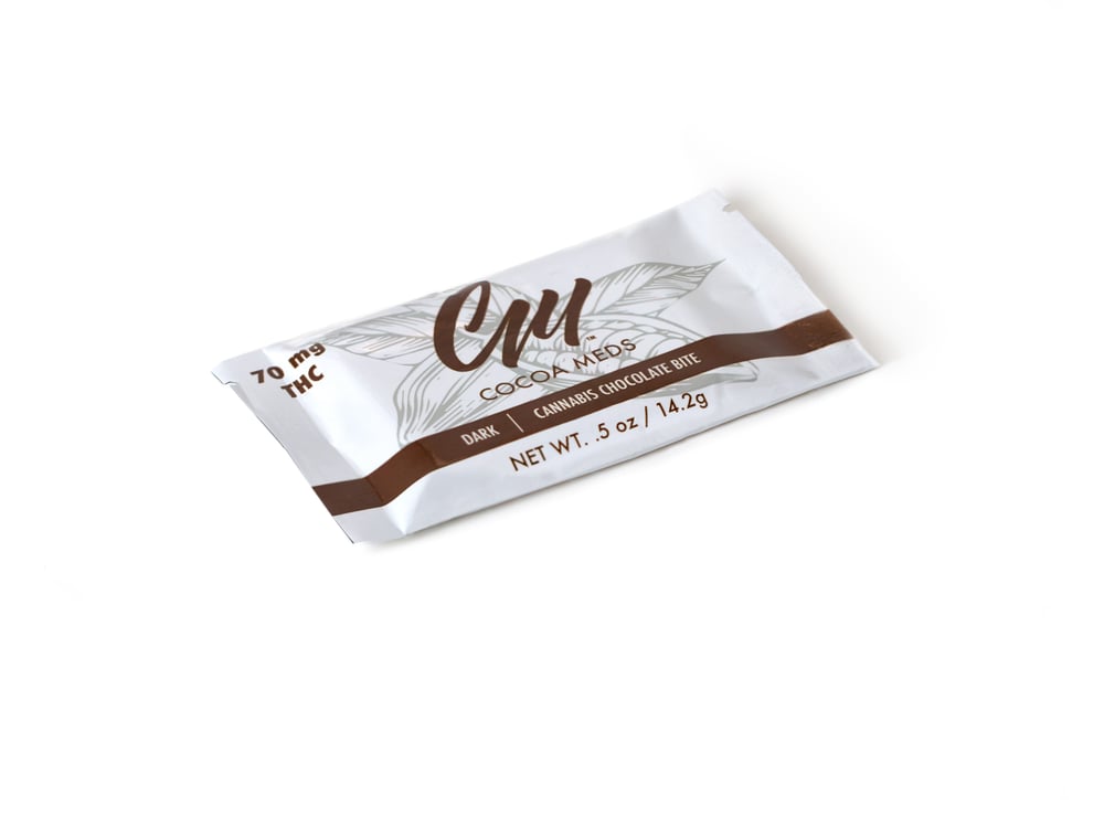 Dark Chocolate Bite (10mg) by Cocoa Meds