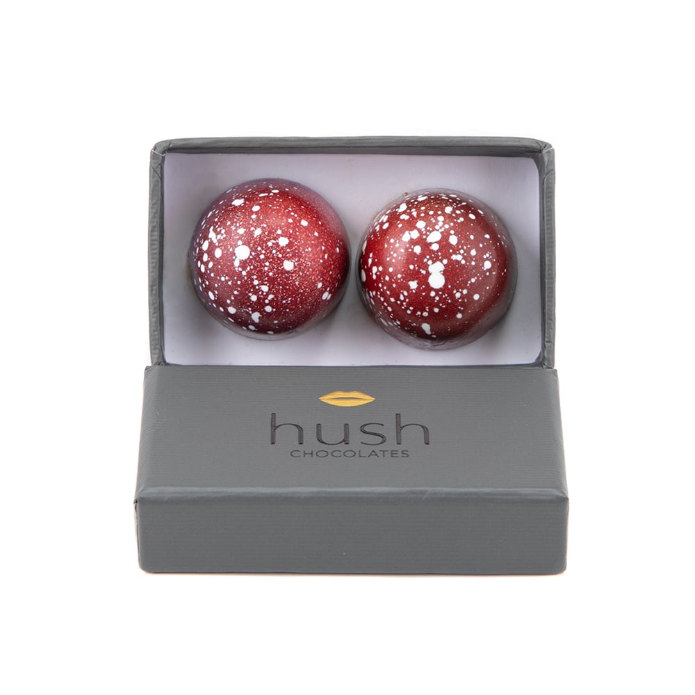 Raspberry [2pk] (20mg) by Hush Cannabis & Confections