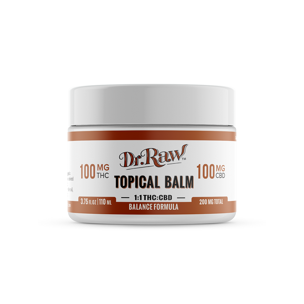 1:1 THC:CBD (100mg) by Dr. Raw Organics