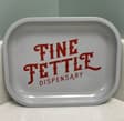 Large White Rolling Tray