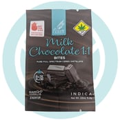 Shop 1:1 Milk Chocolate - Indica [1pk] (10mg CBD/10mg THC) | Piece