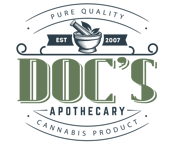 Logo for Doc's Apothecary Recreational Logo for Doc's Apothecary Recreational