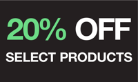 Promotional image for 20% Off Select Products
