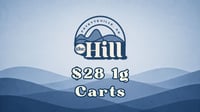 Promotional image for $28 1g Carts