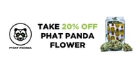 Promotional image for Take 20% OFF Phat Panda Flower