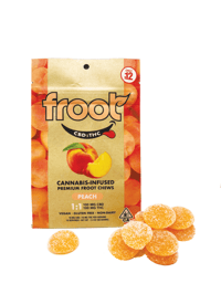1:1 Peach [10pk] (100mg CBD/100mg THC)