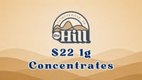 Promotional image for $22 1g Concentrates