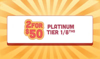 Promotional image for Henderson Deal Days - Platinum Tier Flower 2 for $50 Promotional image for Henderson Deal Days - Platinum Tier Flower 2 for $50