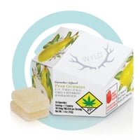 Shop Pear 1:1 CBG Hybrid Enhanced Gummies (10-pack) | Piece of