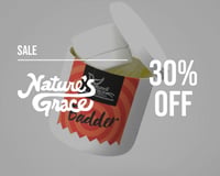 Promotional image for Save 30% on all Nature's Grace brands! Promotional image for Save 30% on all Nature's Grace brands!