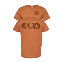 420 T-Shirt - Orange/Rust [3XL]